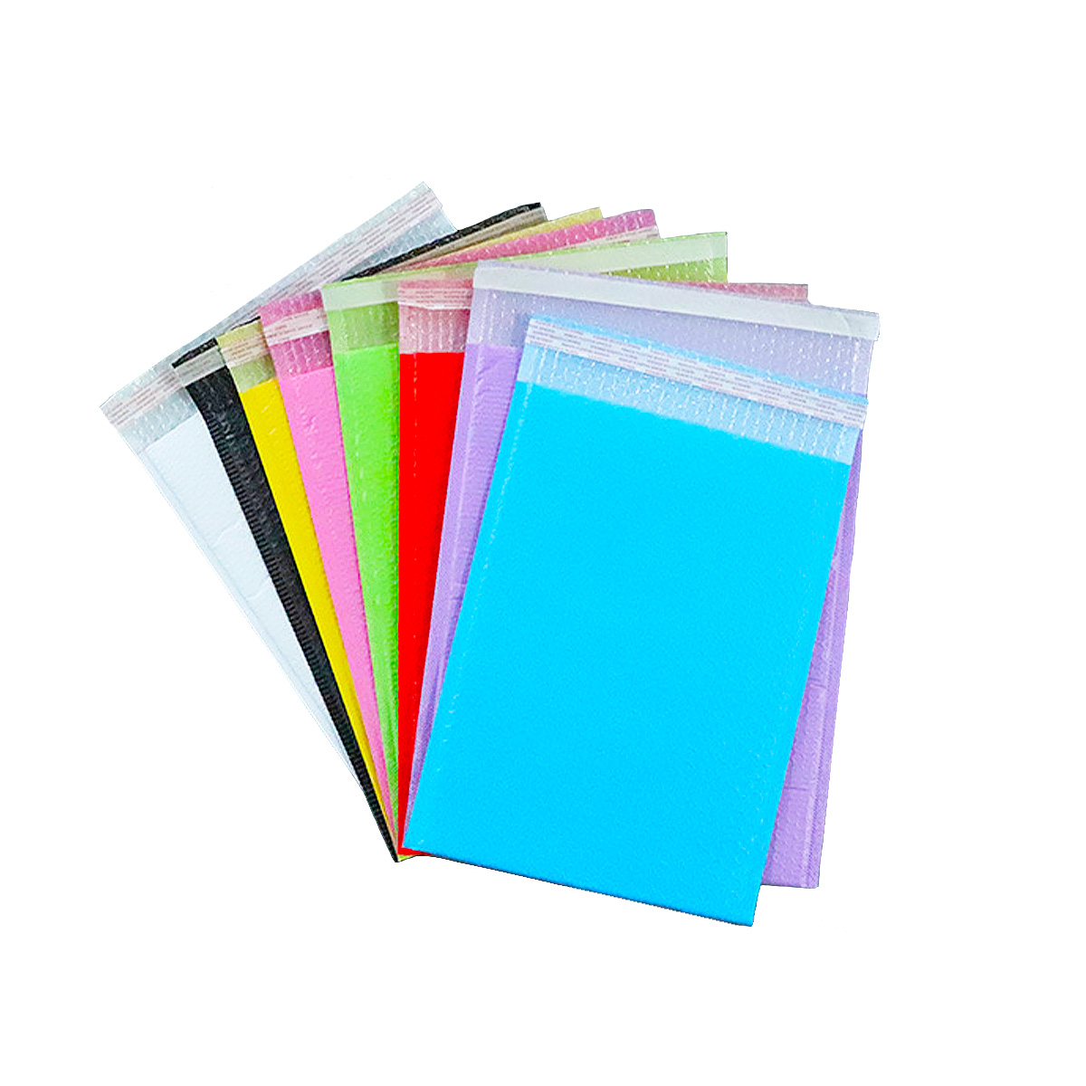 彩色快递气泡袋