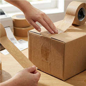 告别“塑料感”：带你拆解包装界的“环保新贵”——牛皮纸封箱胶带