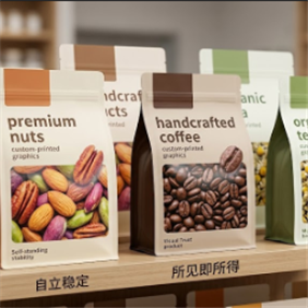 给产品装个“取景框”：八边封开窗袋如何让您的品牌在货架上脱颖而出？