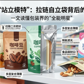 从底部到拉链：拉链自立袋的结构与优势详解