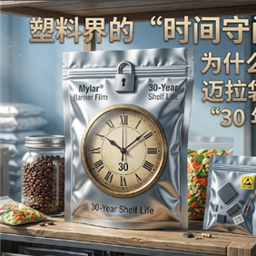 塑料界的“时间守门员”：为什么 Mylar 迈拉袋敢挑战“30 年保鲜”？