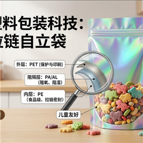 包装界的“吸睛魔法”：为什么给孩子买的情人节限定零食，全在用这种“会变色”的炫彩袋？