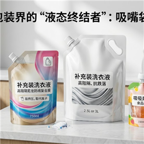 包装界的“液态终结者”：从吸吸冻到大容量洗护，吸嘴袋凭什么让硬质瓶集体失业？