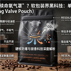 咖啡豆的“续命氧气罩”？深扒软包装界黑科技：单向排气阀袋（Degassing Valve Pouch）的硬核防爆术！