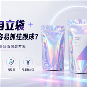 你的产品离爆单，可能只差换个“皮肤”！深扒网红圈的流量收割机：镭射自立袋（Holographic Pouch）的视觉吸金术！