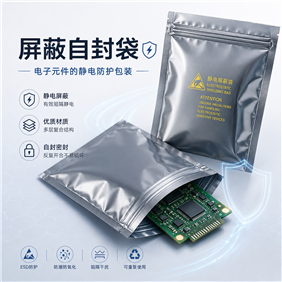 看着只是多了一条拉链，为什么屏蔽自封袋成了电子厂的“保险柜”？
