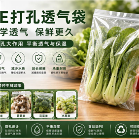 塑料袋上为什么故意打几个孔？PE透气袋真正讲究的，不是“漏不漏气”
