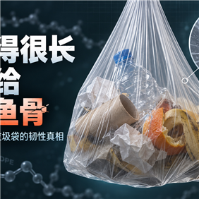 能拉得很长，却败给一根鱼骨：LLDPE点断式垃圾袋的韧性真相