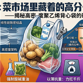薄如蝉翼却力扛千斤：HDPE高密度聚乙烯背心袋的硬核工业奇迹