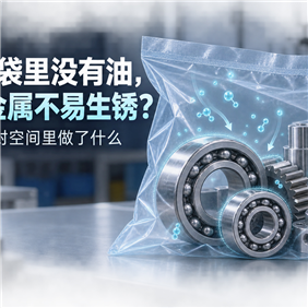 PE防锈袋里没有油，为什么金属还不容易生锈？VCI分子在密封空间里做了什么