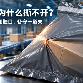 快递袋为什么封上后很难完整打开？薄膜、封边和胶口各守一道关